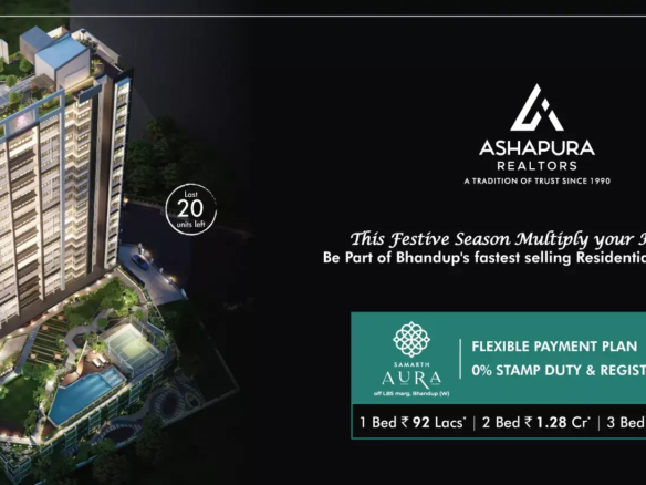 Samarth Aura 1BHK 2BHK & 3BHK Flats in Bhandup