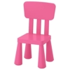 Ikea Mammut Kids Indoor / Outdoor Children's Chair, Pink Color - 1 Pack - Image 2