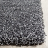 CARPET PLANET Modern Polyester Anti Slip Shaggy Fluffy Fur Rug and Carpet for Living Room, Bedroom, Hall, Area Rug Shaggy (6X8 FEET, Solid-Grey) - Image 5