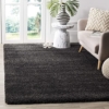 CARPET PLANET Modern Polyester Anti Slip Shaggy Fluffy Fur Rug and Carpet for Living Room, Bedroom, Hall, Area Rug Shaggy (6X8 FEET, Solid-Grey) - Image 3