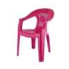 Cello Teddy Comfortable Kids Chair with Backrest for Study Chair|Play|Dining Room|Bedroom|Kids Room|Living Room|Indoor-Outdoor|Dust Free|100% Polypropylene Stackable Chairs, Pink - Image 4