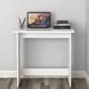 NE Furniture Modern White Desk Work from Home Table, Home Office Computer Table, Kids Study Desk Office Table, Wood Table(80x40 cms) (White) - Image 4