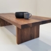 Leymo Furniture Officer Stool, Living Room Stool Furniture Medium Size, Solid Sheesham Wood, Brown - Image 3