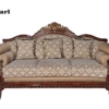 WOOD KARTINDIA Woodkartindia Royal Design Maharajah Look Sofa Set Couch with Center Table(Without Mirror) for Home Furniture Living Room Furniture - Image 6