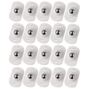 CUBIZ® Self Adhesive Mini Swivel Casters Wheels, Universal Wheels at The Bottom of The Storage Box, Swivel Caster Wheels 360 Degree Rotation Pulley for Furniture Various Storage Boxes (Set Of 20) - Image 2