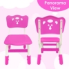 Sunbaby Kids Chair (Height Adjustable/Flexible) Strong Frame, Study Chairs, Portable, Kids Furniture Broad Wide Seating, Correct Posture Supports Back Ergonomic Design (Pink) - Image 6