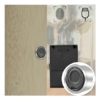 EzLife Fingerprint Cabinet Lock, Smart Biometric Cabinet Lock, Keyless Hidden File Drawer Wardrobe Lock, Child Safety Electric Fingerprint Lock, DIY Wooden Furniture Privacy Lock for Home Office - Image 2