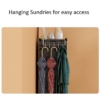 R.K. International 8 Plastic Small Sheet Wardrobe Storage Rack for Kids , Blue - Image 4