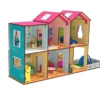 Toyshine Big Size Wooden DIY Doll House for Kids with Furniture, Dolls, Side Garden and Much More! Play House Learning Toy for Girls Boys 3 4 5 6 7 Year Old Birthday Gift Dollhouse - Image 2