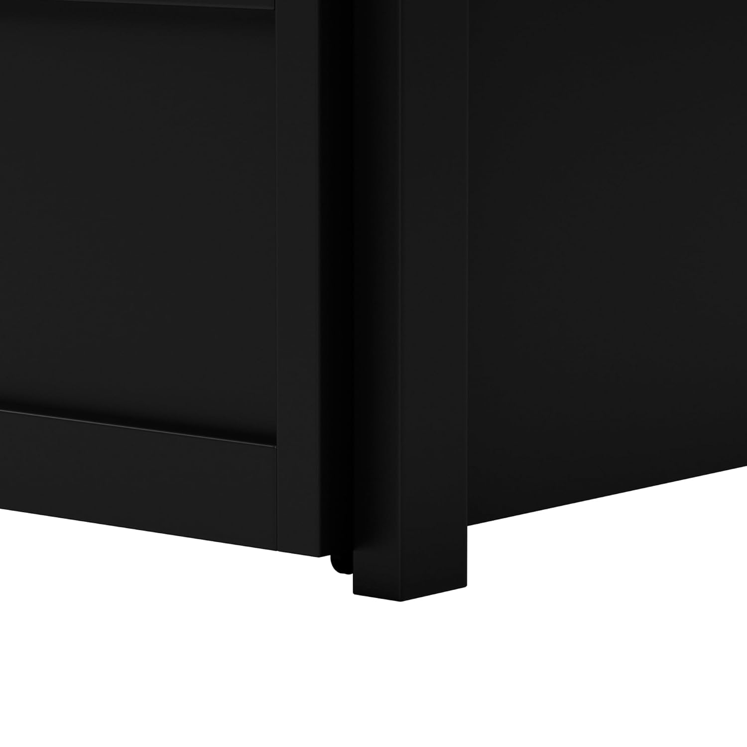 Amazon Brand - Solimo Darius Metal Sofa Cum Bed (Black) 3 Seater, Double - Image 7