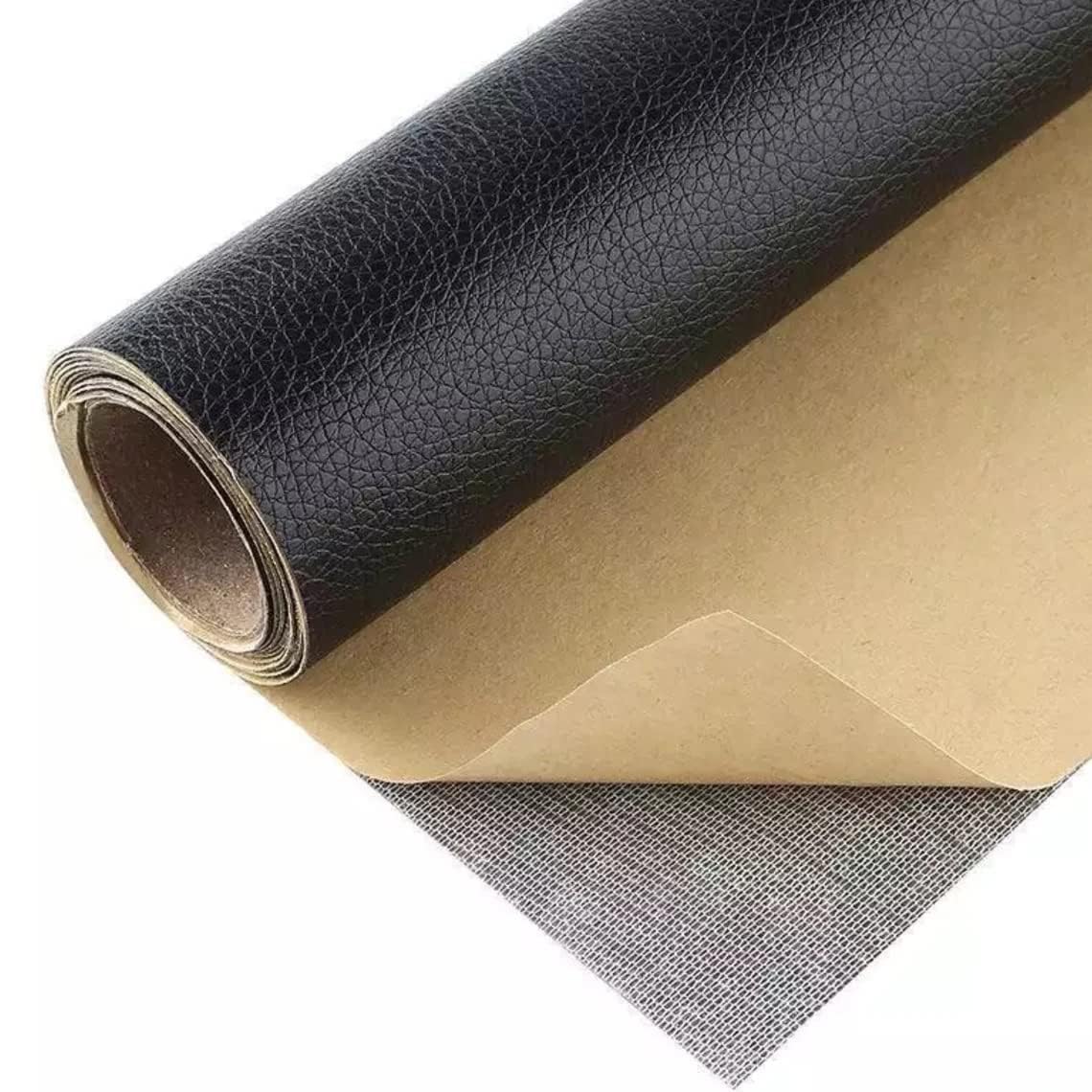 Self-Adhesive Black Leather Repair Patch (30x60cm) Waterproof & Anti-Scratch Genuine Leather Patch for Sofas, Couches, Car Seats, Furniture, Handbags & Jackets Durable Upholstery Repair Tape - Image 6