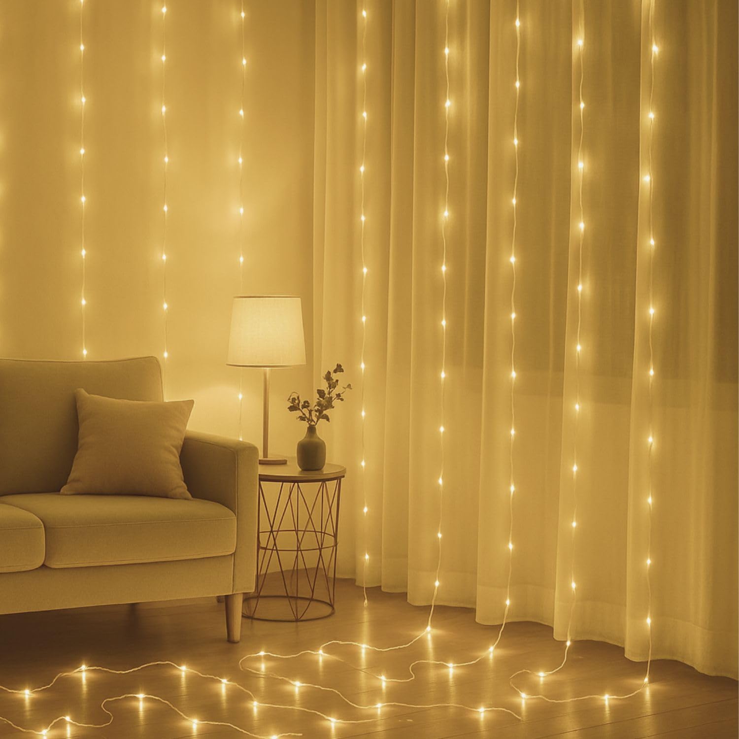 36 Feet LED Fairy String Lights β 36 Bulbs on Waterproof Copper Wire | Decorative Lights for Bedroom, Garden, Wedding, Diwali & Christmas Home Decoration (Warm White) - Image 6