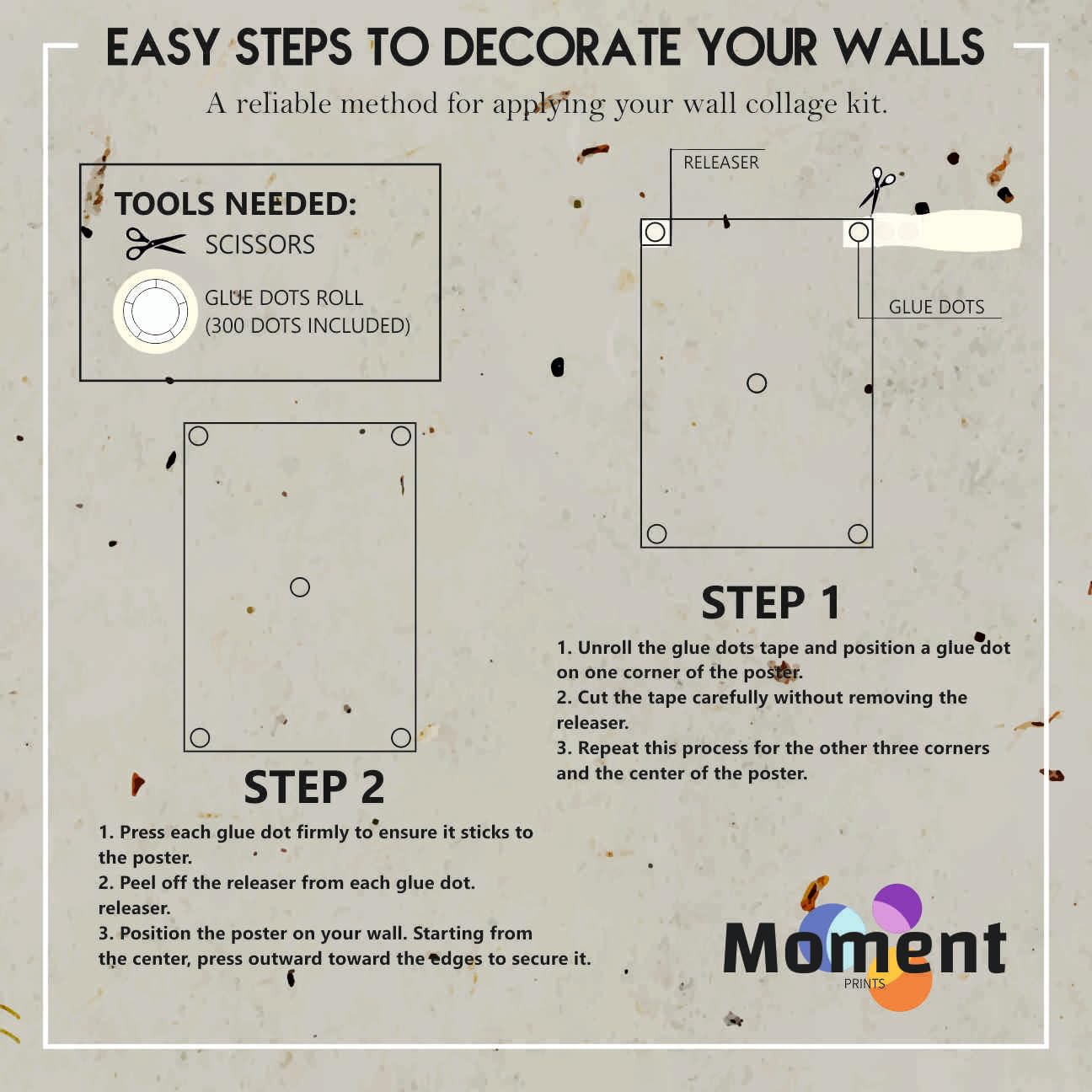 Moment Prints Set of 54 Motivational Inspirational Wall Collage Kit Posters - 4x6 Inches, 300 GSM Matte Finish, Double-Side Tape, Cardstock Included - Perfect for Office, Gym, Study Room Decoration - Image 7