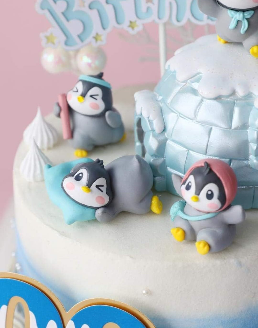 VRB Dec Miniature Decor Items Set for Unique Gift,Home,Living Room,Office,Restaurant Decor,Military Showpiece,Perfect Valentine Decoration Items ((Cute Penguin Miniature)) - Image 5