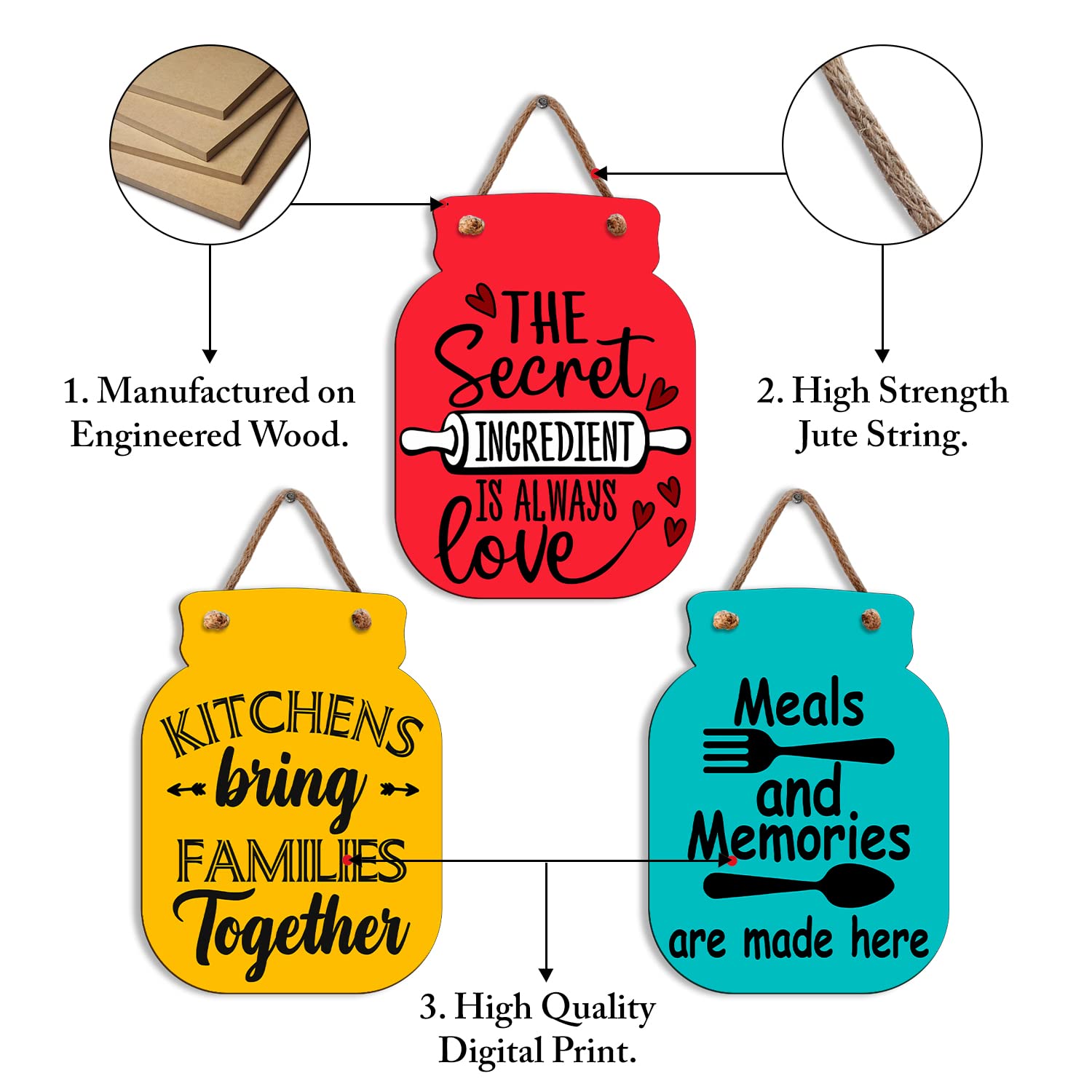 Sehaz Artworks Home Decoration Items Stylish | kitchen decoration items | Home Decor Items For Living Room | Wall Decor Items for Living Room| Kitchen Decor Items | Room Decor - Image 3