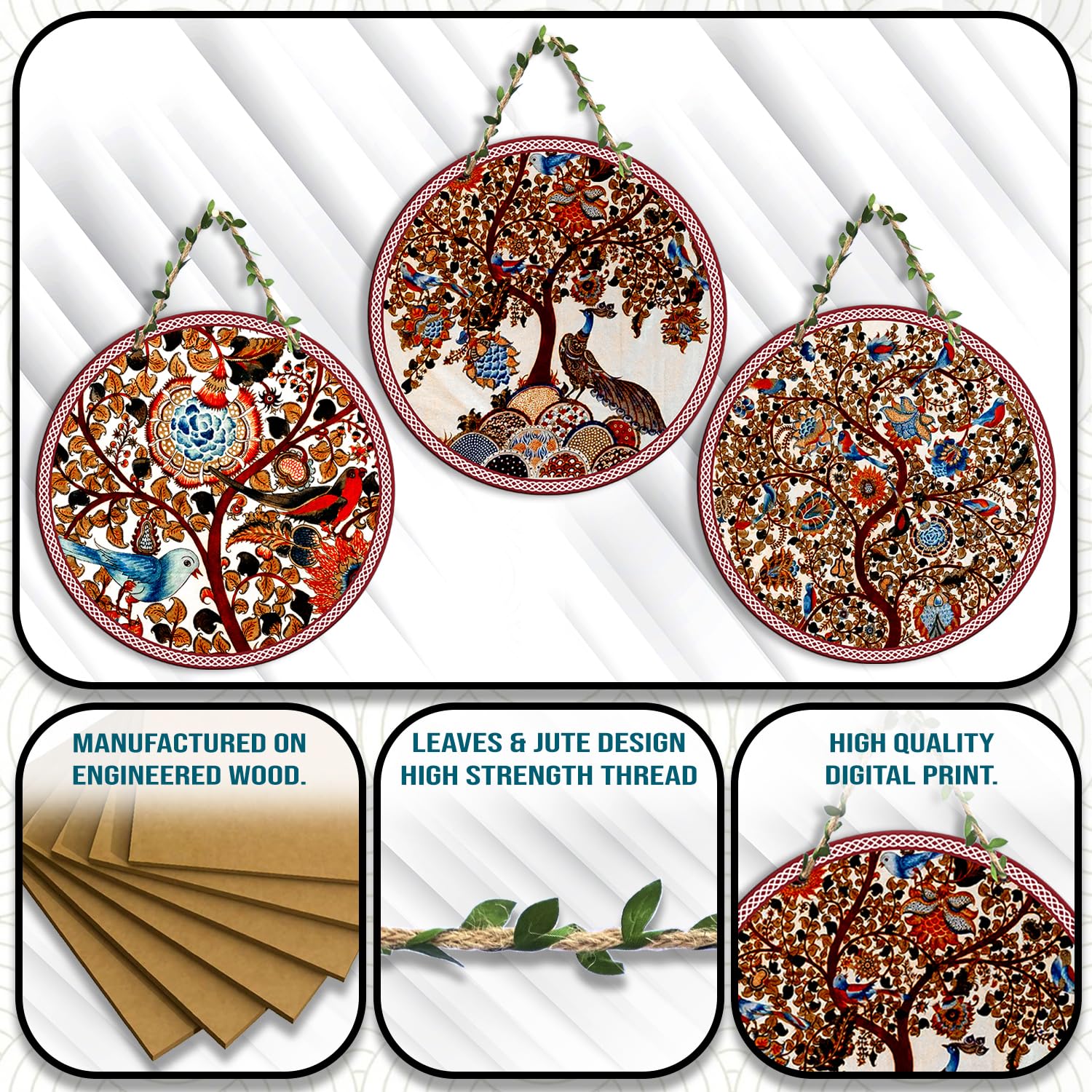 Sehaz Artworks Home Decoration Items for Living Room | Wall Hangings For Home Decoration | Decorative Items for Home | Home Decor Items for Living Room - Image 3