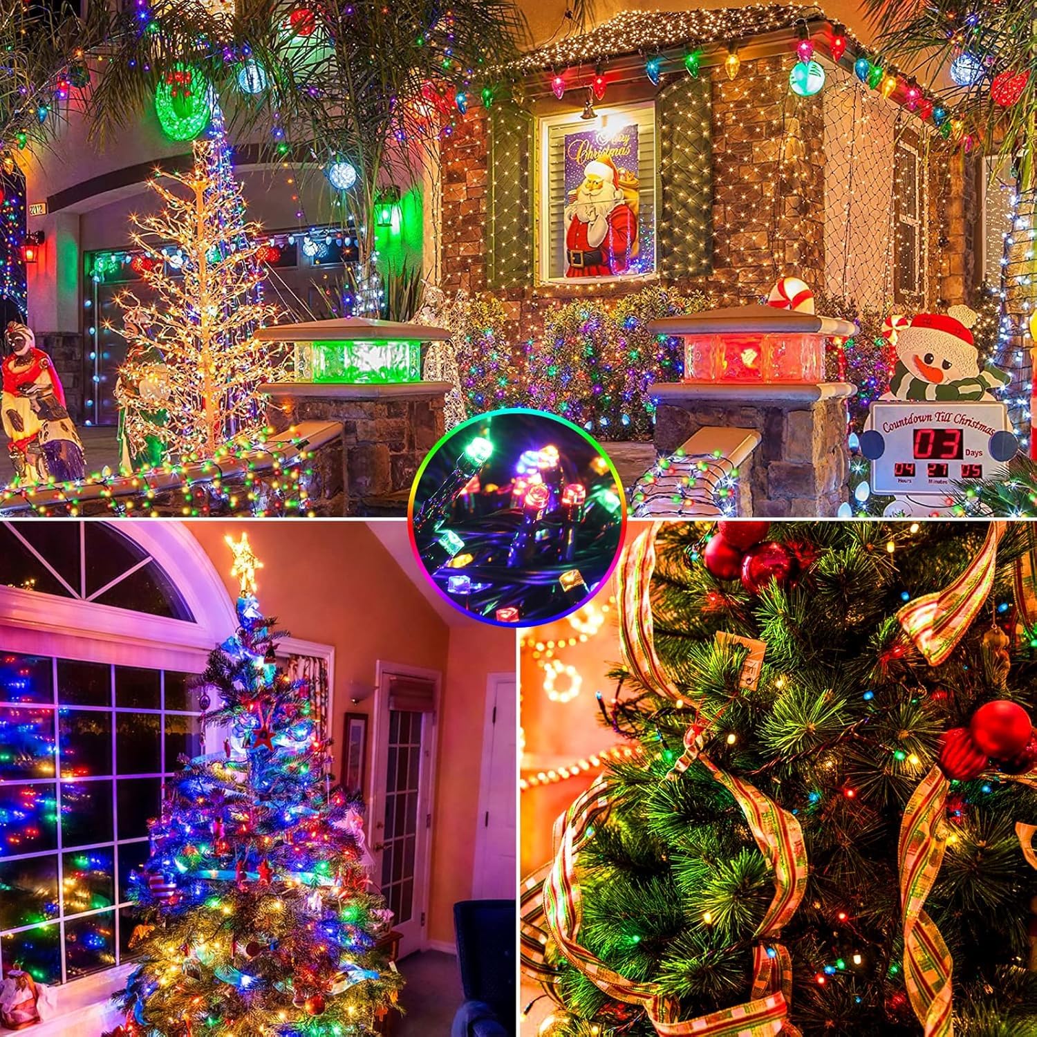 10 Meter LED Decorative String Fairy Rice Diwali Lights for Decoration for Home Indoor and Outdoor Lights, Festival, Party, Garden, Diwali, Christmas, Ramadan, Wedding (Multicolour Pack of 1) - Image 5