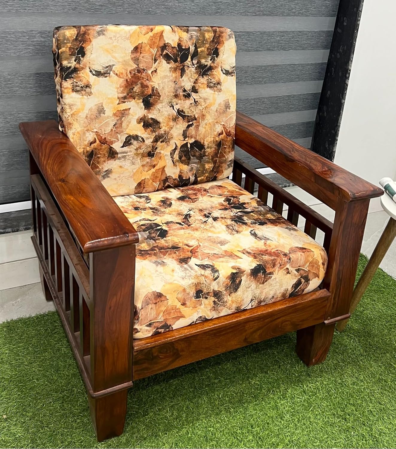 Stretchable/Spandex Printed Sofa Slip Cover, Pack of 6 Sofa seat Covers can use for livingroom, Couch, Wooden Sofas & Offices (Design 7) - Image 2